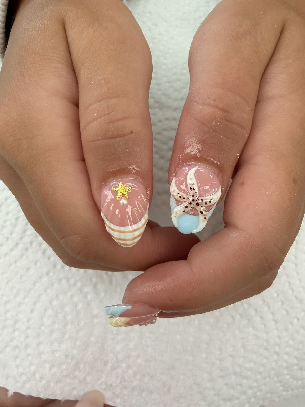 Rain Nails & Spa nail work in Saratoga Springs, New York